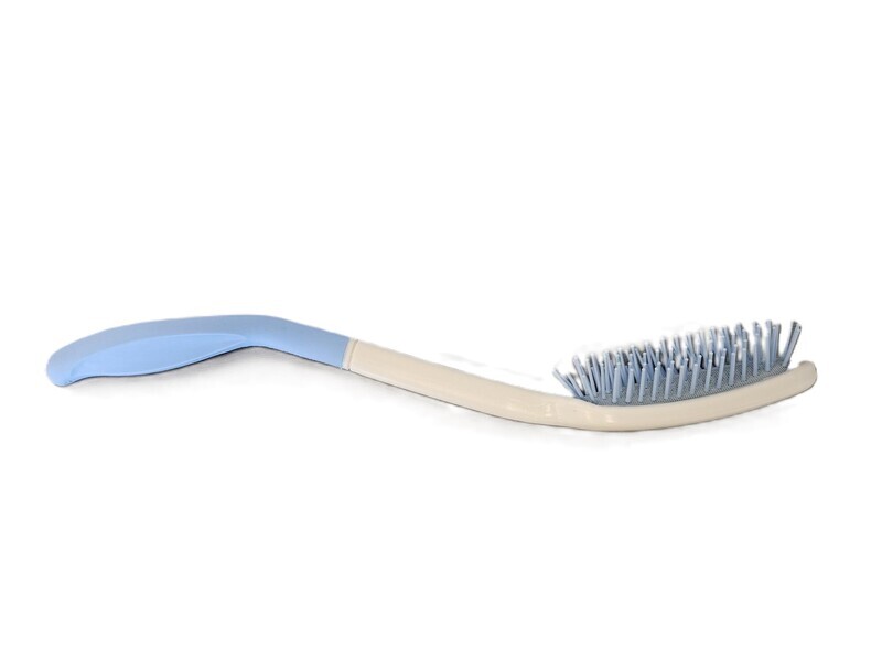 Haarbürste mit langem Griff / 36cm / bei Bewegungseinschränkungen