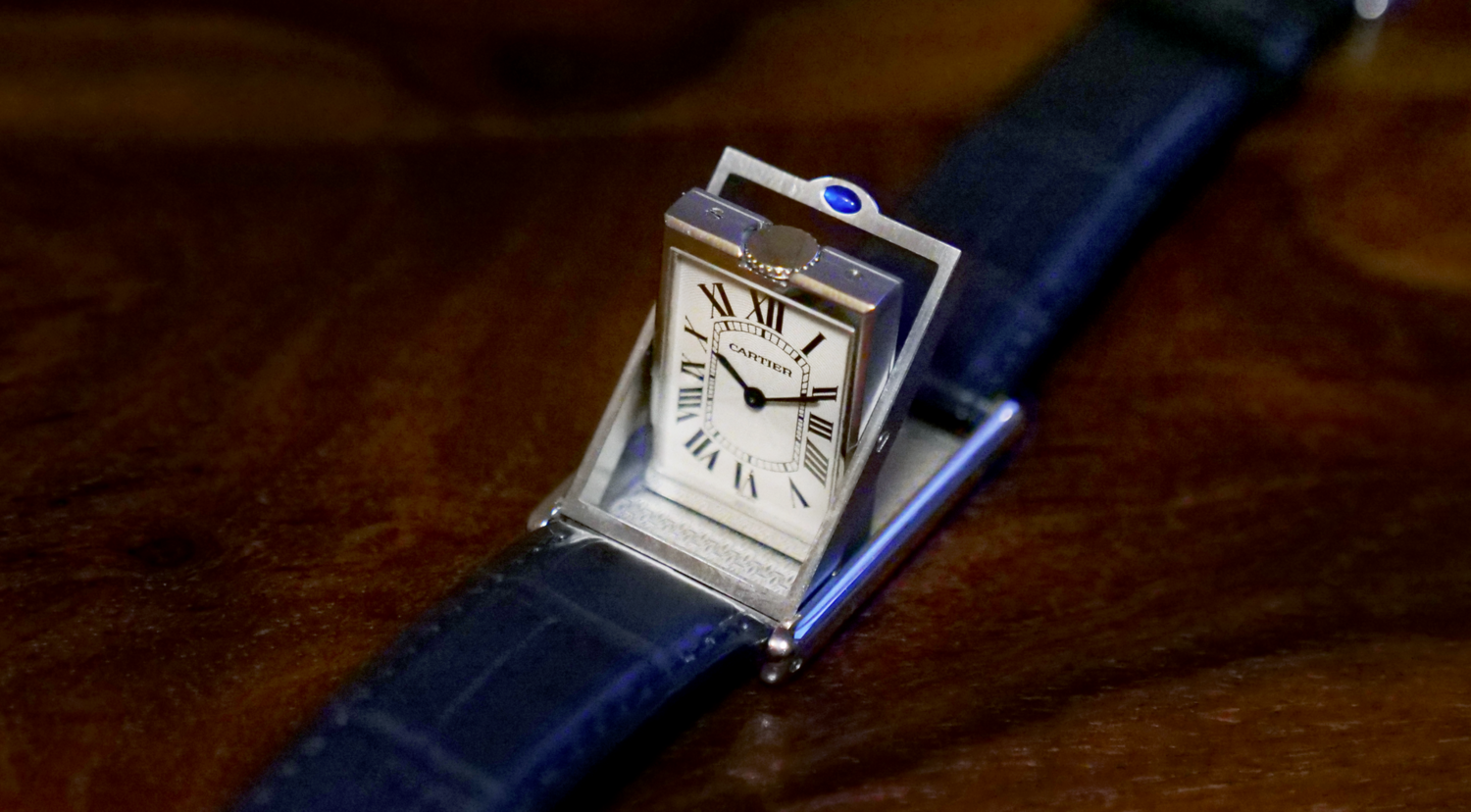 Cartier Tank « Dites Basculante »2390 2015