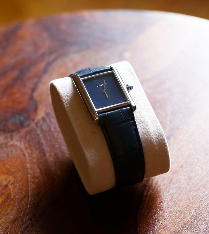 Cartier Tank must de bleu 2021