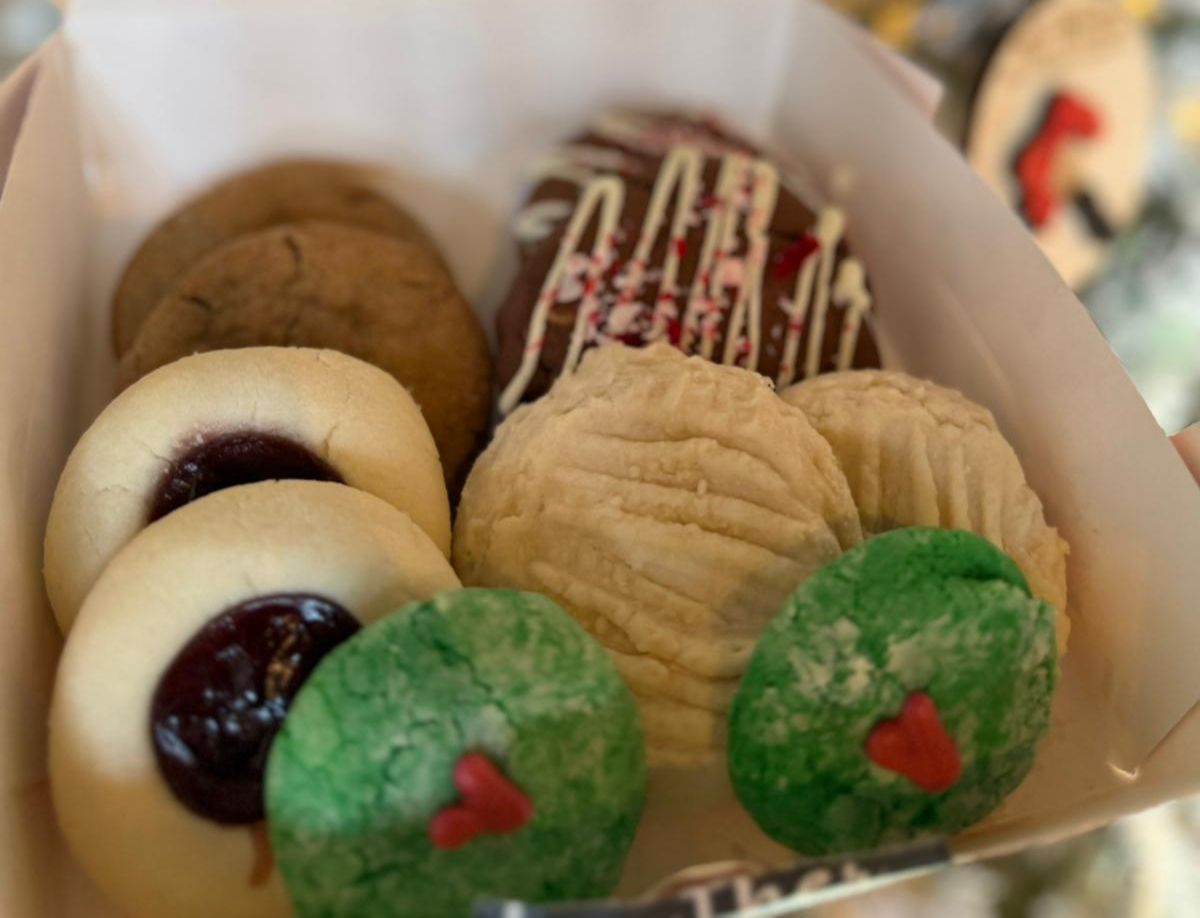 Small Christmas Cookie Box - 10 cookies