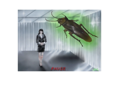 me when bureaucracy 2024, original painting