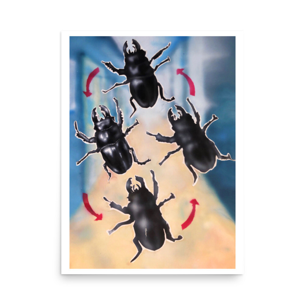 metamorphosis, 2023, print