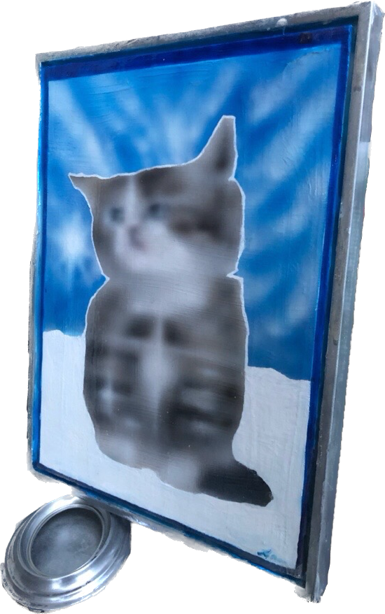 SMALL KITTEN 2, 2023, original painting