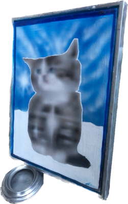 SMALL KITTEN 2, 2023, original painting