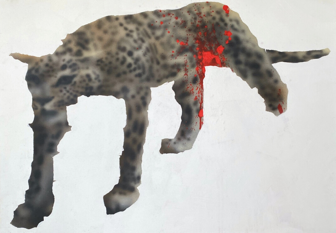 ORIGINAL PAINTING, untitled (cheetah), 2024