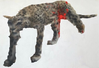 ORIGINAL PAINTING, untitled (cheetah), 2024