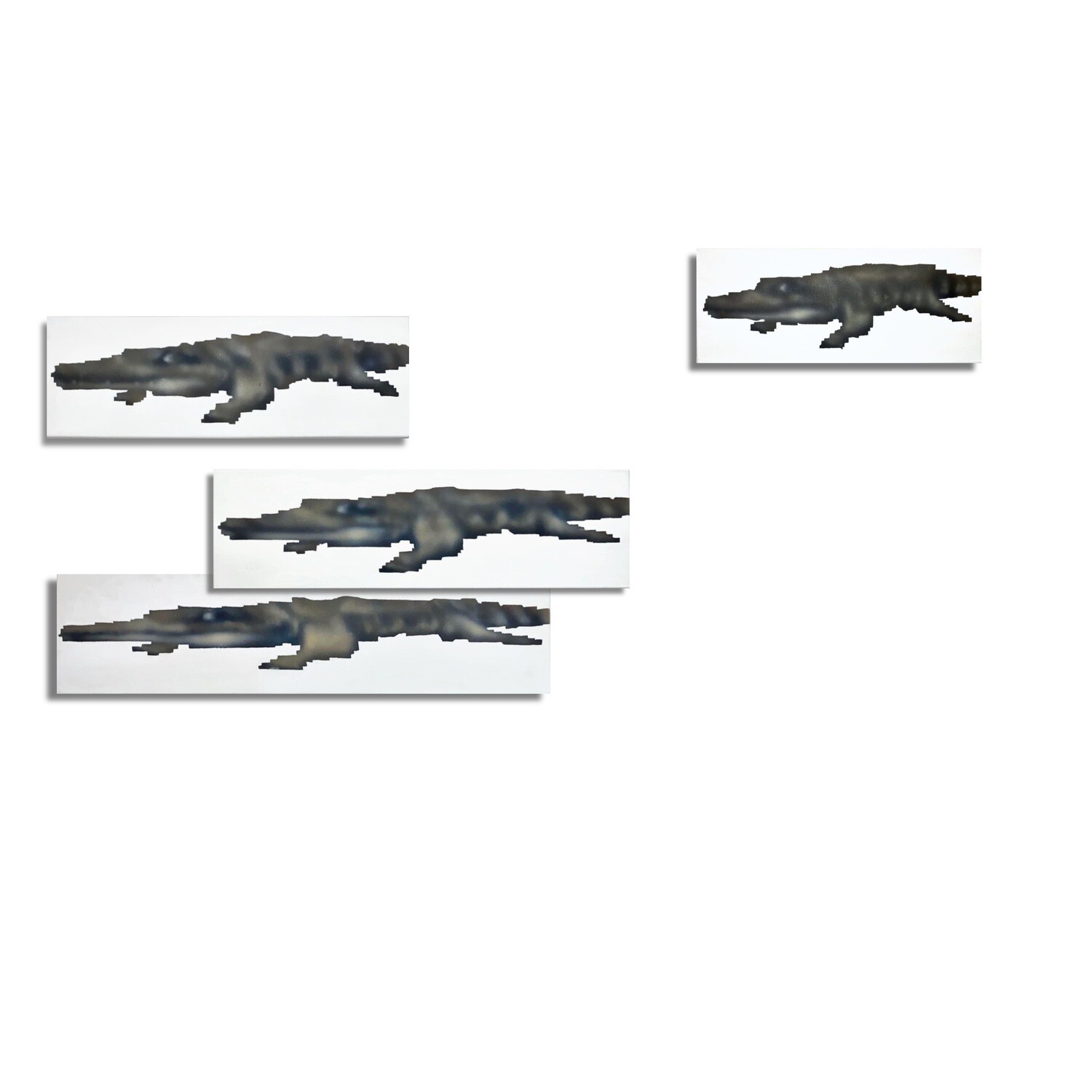 ORIGINAL PAINTINGS, untitled (gators), 2024