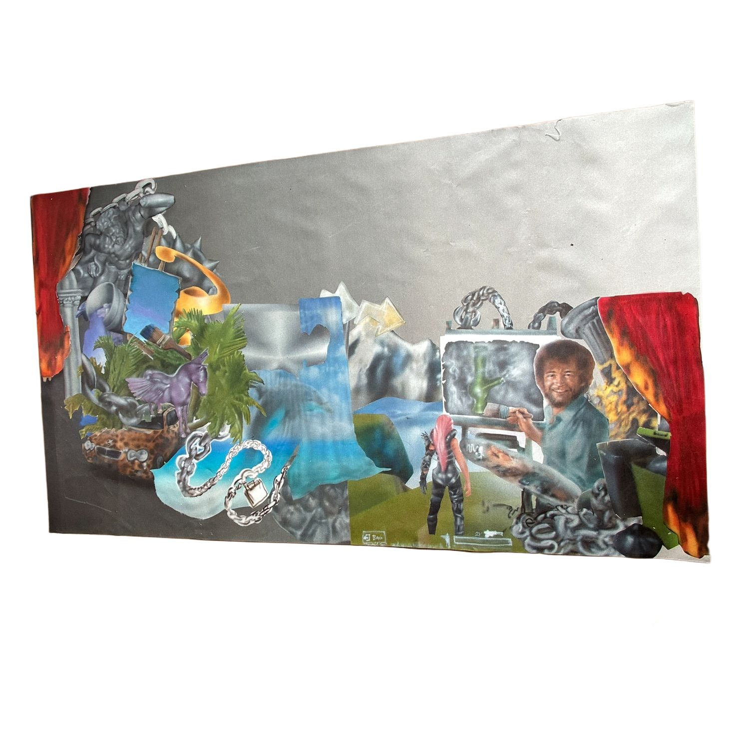 untitled, UV print on PVC banner