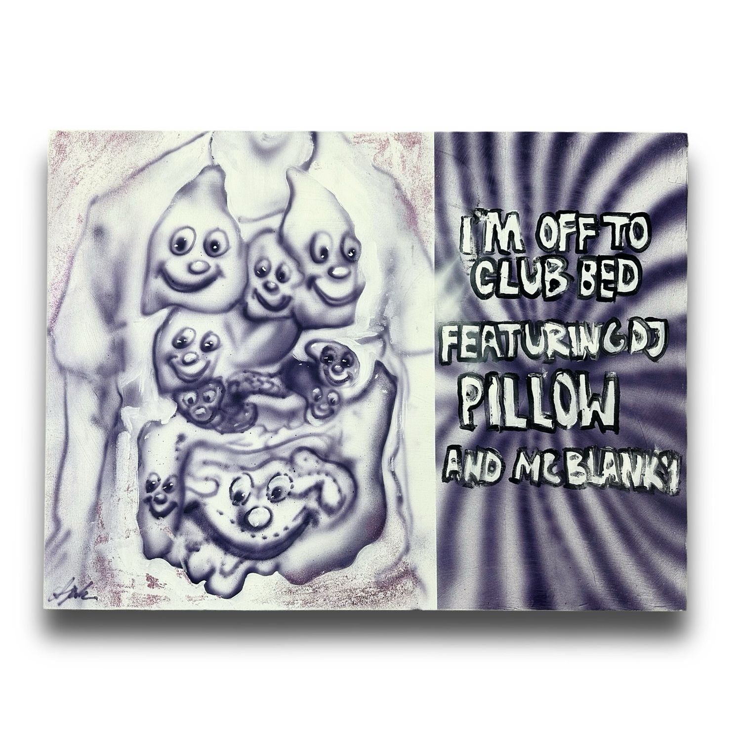 i’m off to club bed featuring dj pillow and mc blanky