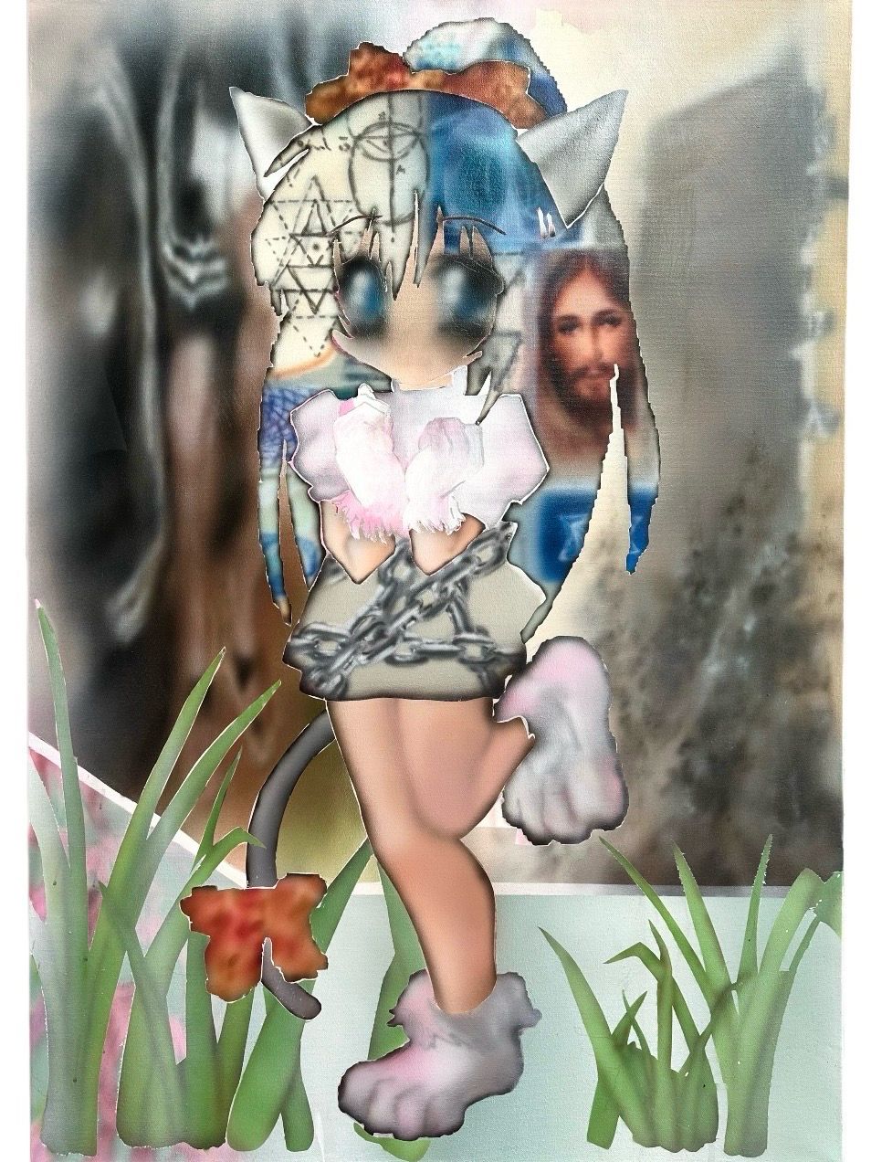 untitled, original painting, 2026