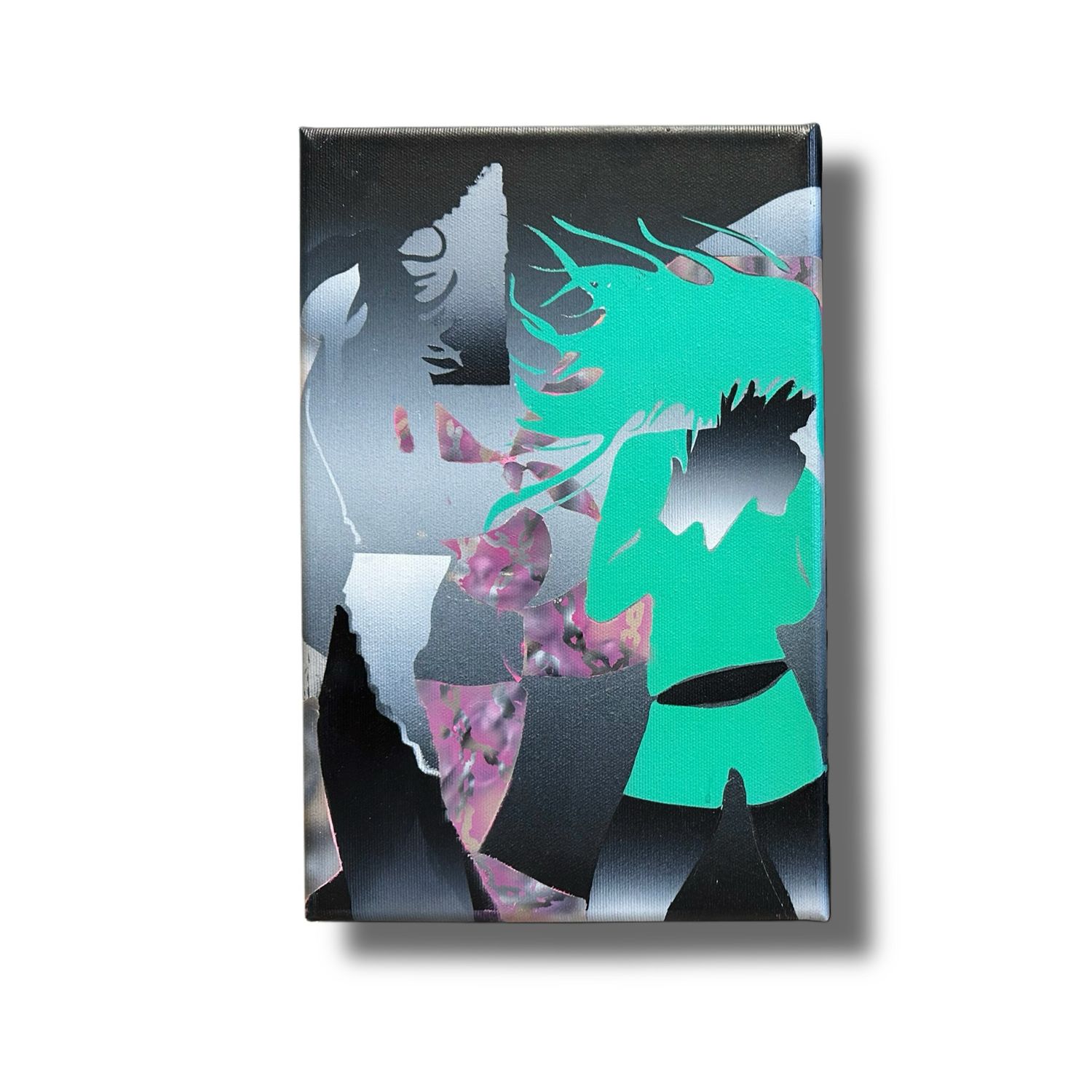 prisoners of pleasure (2), original painting, 2026