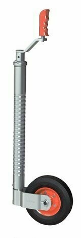 48mm heavy duty ribbed jockey wheel