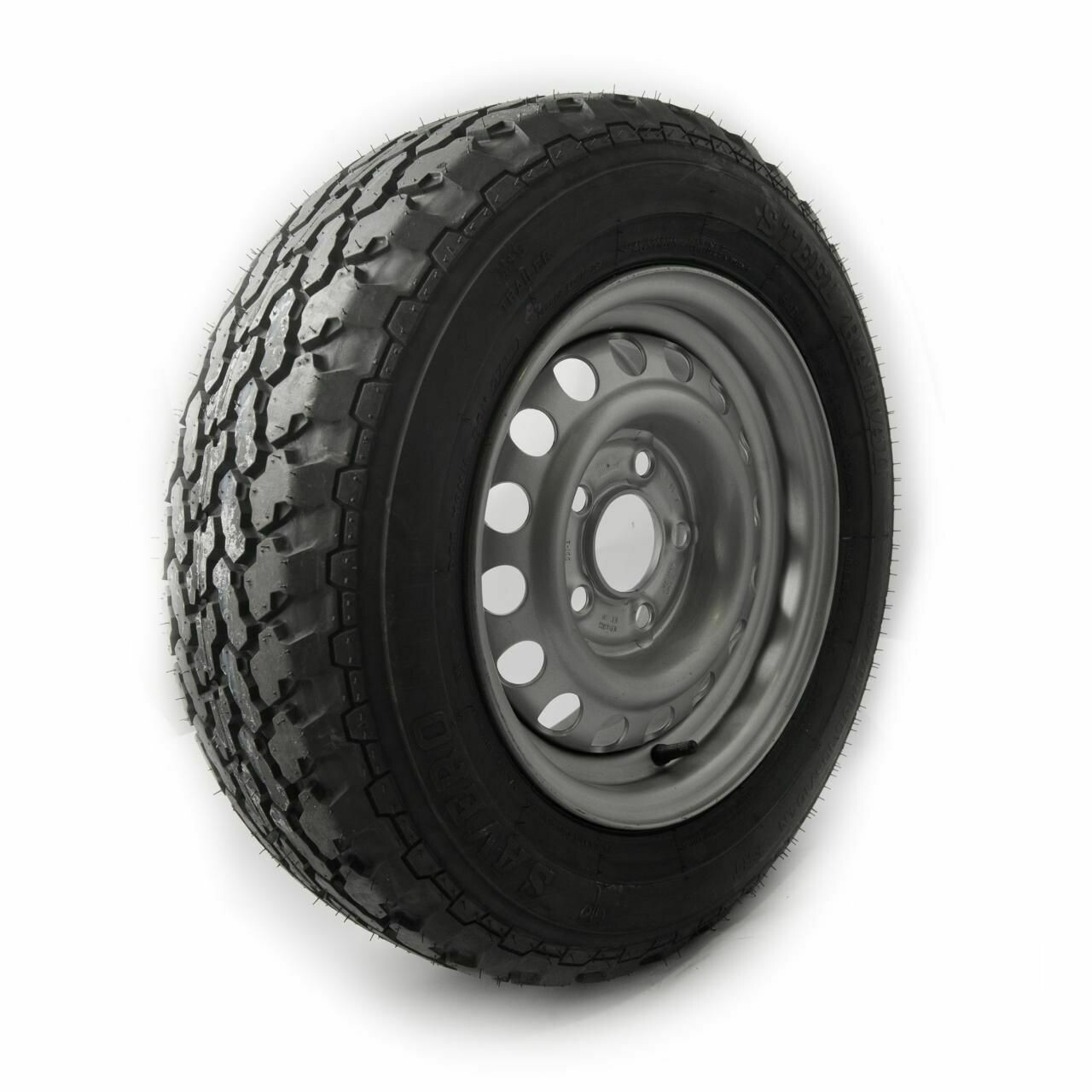 185 R 13 8ply (5 x 112mm pcd) trailer wheel and tyre