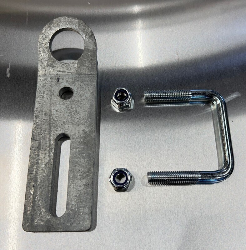 Bolt on tie down 60mm x 40mm crossmember