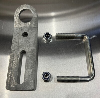 Bolt on tie down 80mm x 40mm crossmember