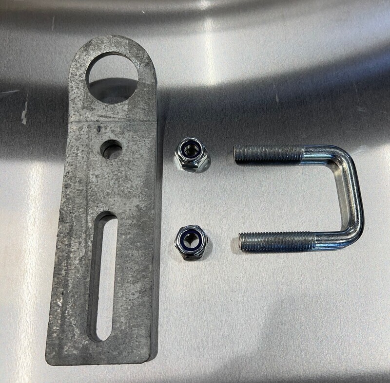 Bolt on tie down 40mm x 40mm crossmember