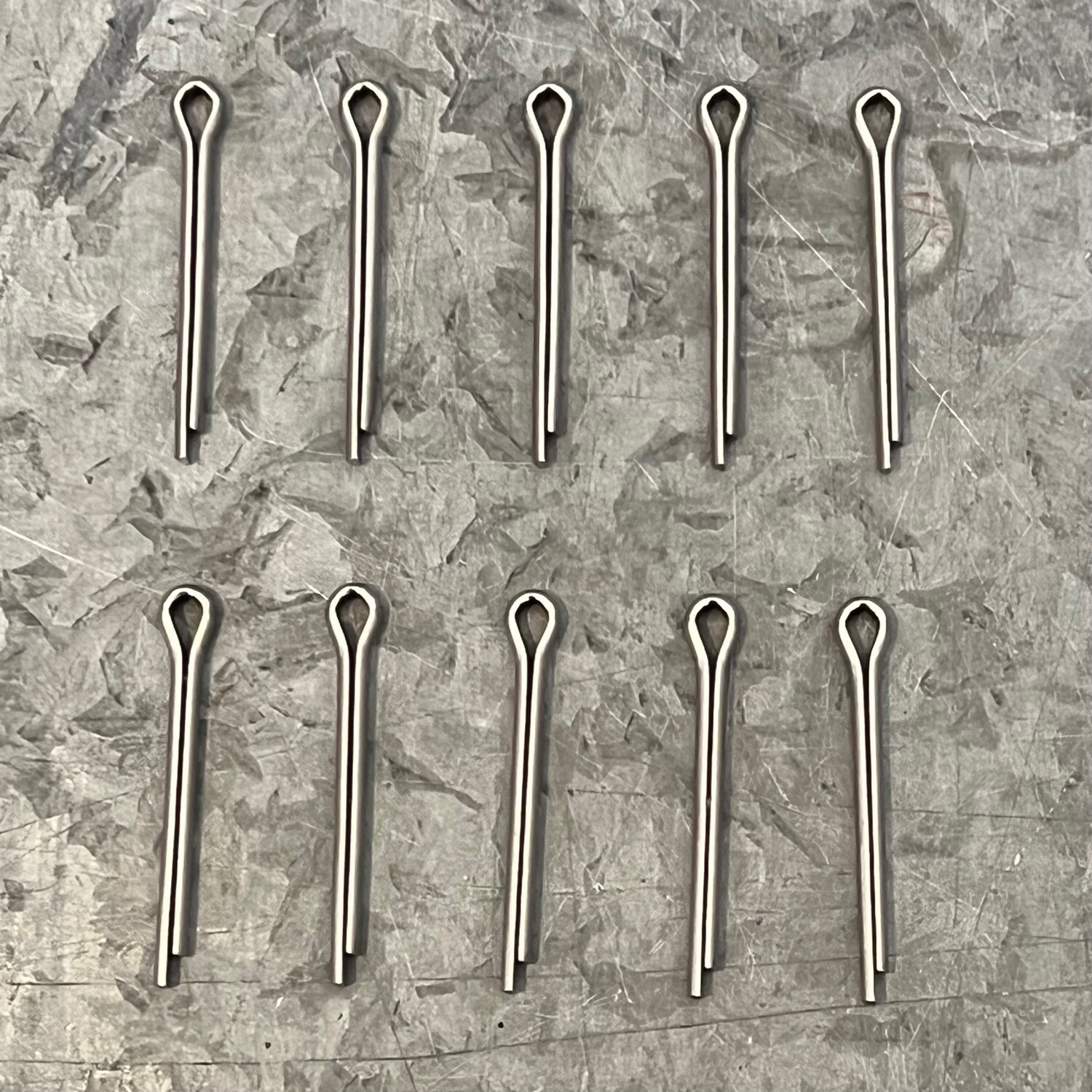 Stainless steel roller split pin x10