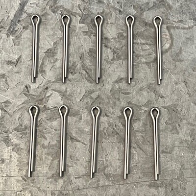 Stainless steel roller split pin x10