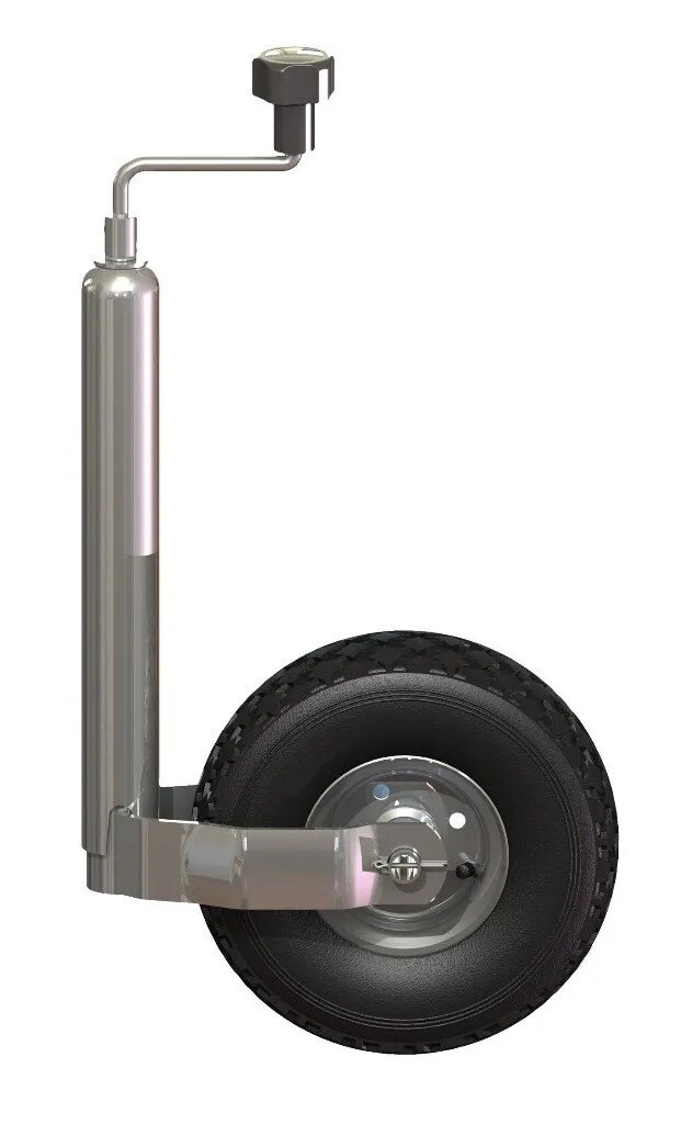 48mm pneumatic jockey wheel