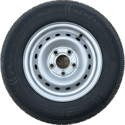 165 R 13 8ply (5 x 112mm pcd) trailer wheel and tyre
