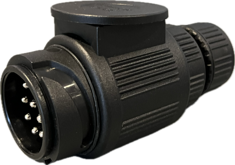 ​Professional 12V 13 pin plastic trailer plug