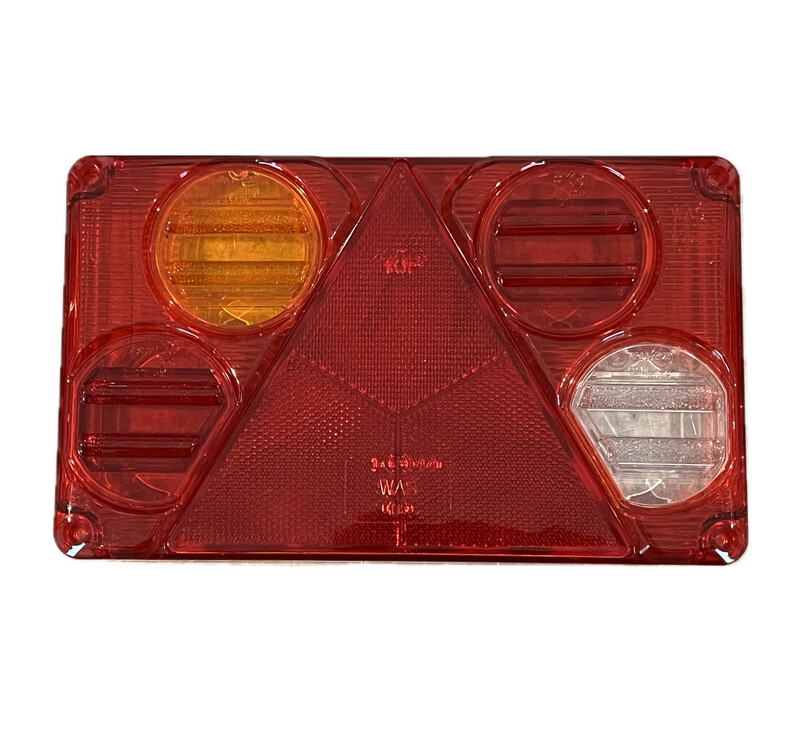 Replacement trailer combination light lens (Left / Nearside)