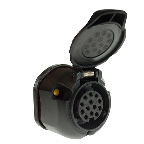 Professional 12V 13 Pin Plastic Socket