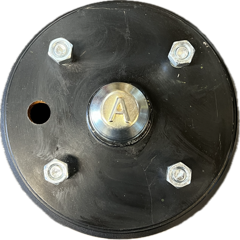 Knott 200 x 50 complete hub / drum (4 x 5.5 inch PCD)