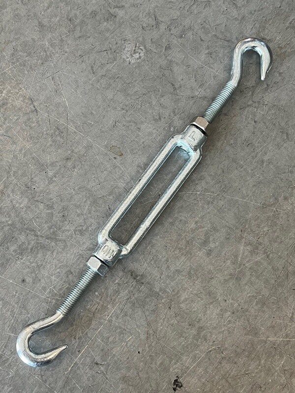 Chain adjuster / tensioner galvanized hook and hook