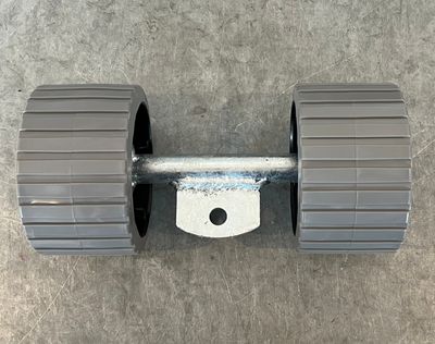 Gray ribbed roller set (lug)