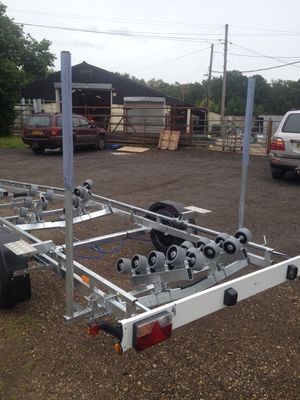 Boat trailer optional extras.