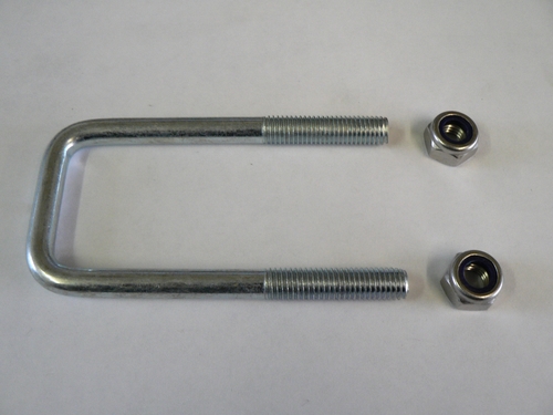 M10 square U-bolt 40mm x 105mm x 10mm