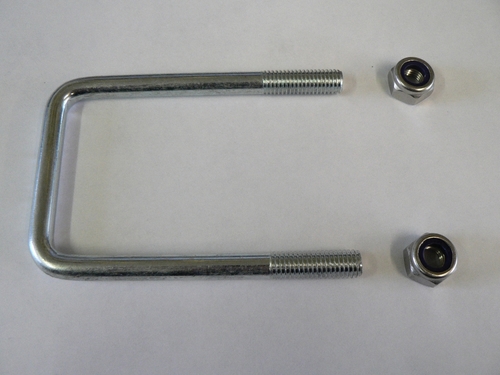 M10 square U-bolt 60mm x 105mm x 10mm