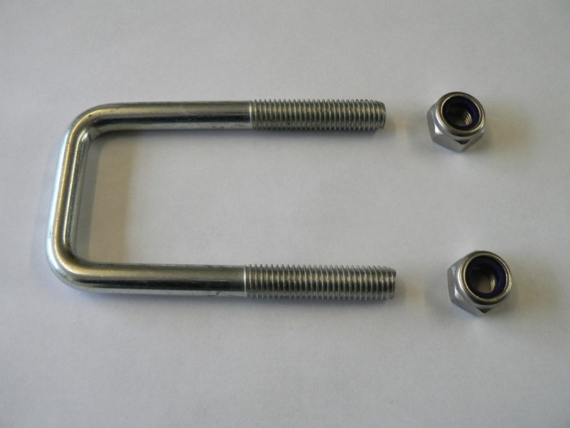 M10 square U-bolt 40mm x 60mm x 10mm