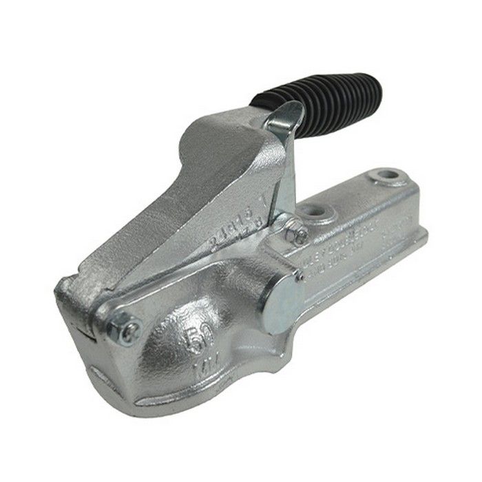 Heavy duty trailer unbraked coupling head