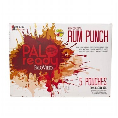 Palo Ready Rum Punch caja de 5 Unidades + Shipping Incluido