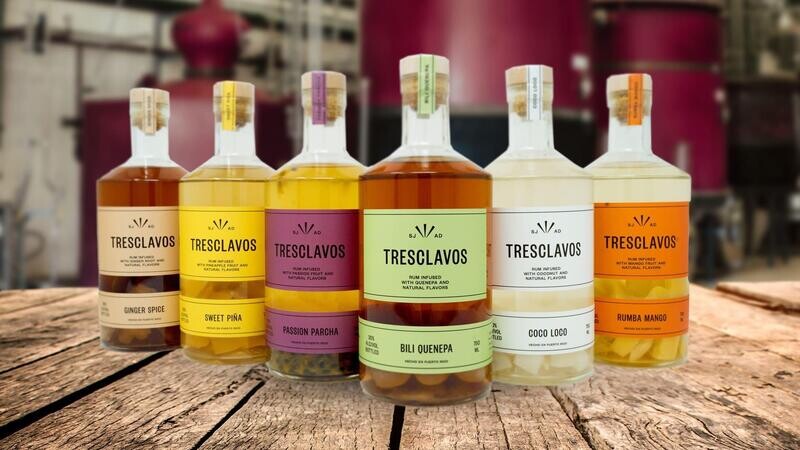 Two TresClavos bottles of my selection + Shipping Incluido