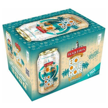 BOQUERON LAGER 6PK 12 OZ + Shipping Incluido