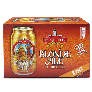 BOQUERON BLONDE ALE 6PK 12 OZ+ Shipping Incluido