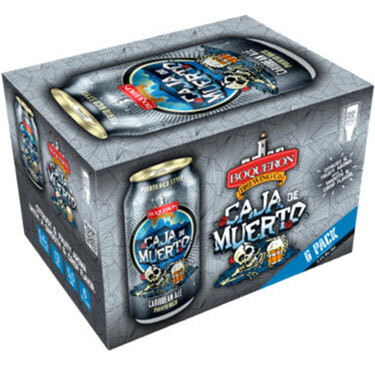 BOQUERON CAJA DE MUERTO 6PK 12 OZ + Shipping Incluido