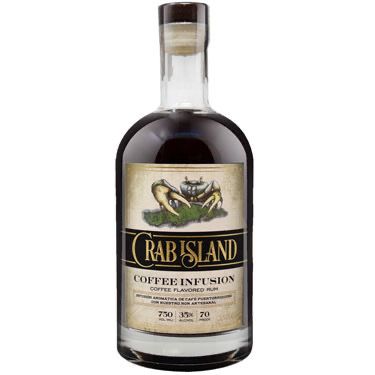1 Crab Island Coffee Infusion Rum + Shipping Incluido