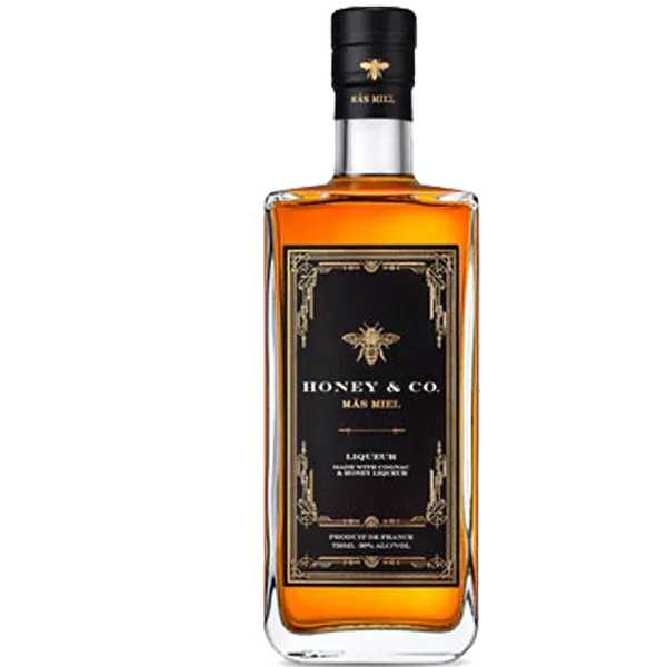Honey &amp; Co ( Honey Liquor  + Cognac) 750 ML + Shipping Incluido