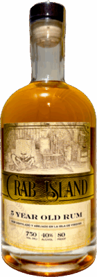 1 Crab Island 5 Años Rum + Shipping Incluido
