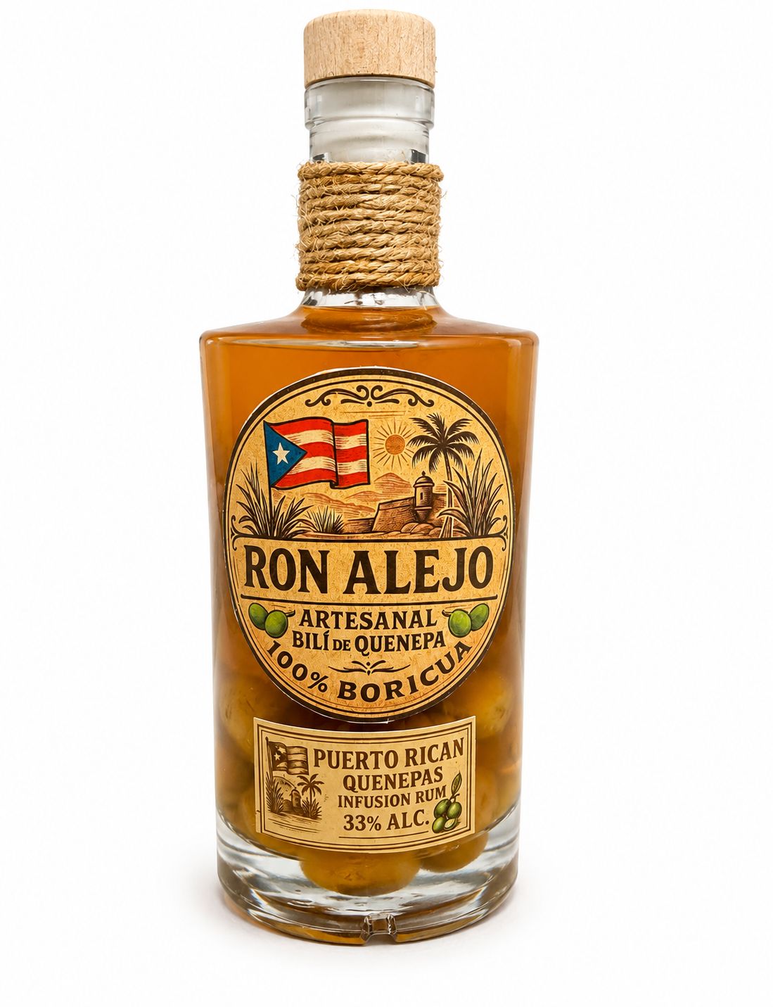 1 Caña Artesanal Bilí de Quenepa + Shipping Incluido