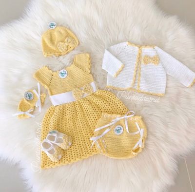 Set Vestido Emma 6 piezas