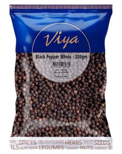 Black Pepper Whole -200gm