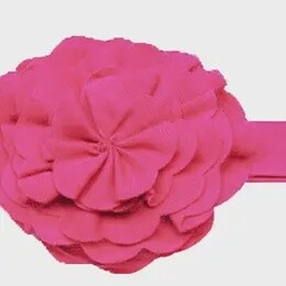 Layette Basic-Pink Lemonade Lily Pad Headband