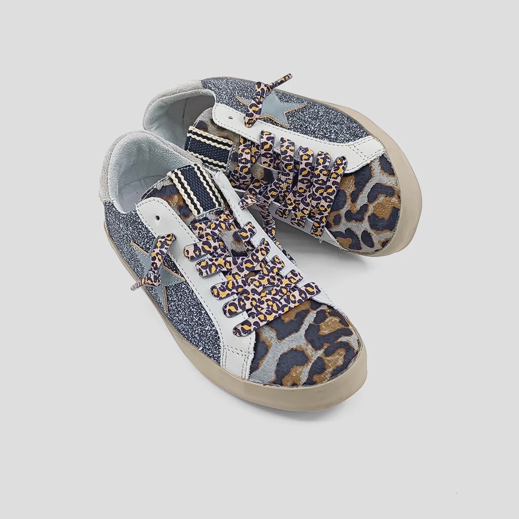 Paula Kids Black Silver shoes