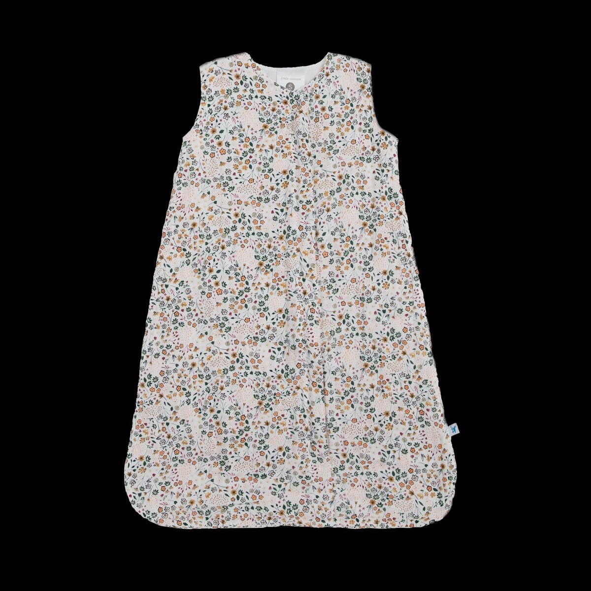 Cotton Muslin Sleep Bag /Pressed petals