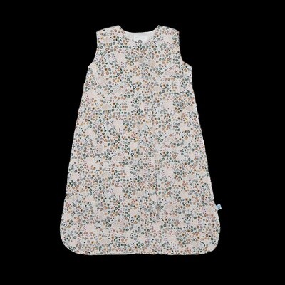 Cotton Muslin Sleep Bag /Pressed petals